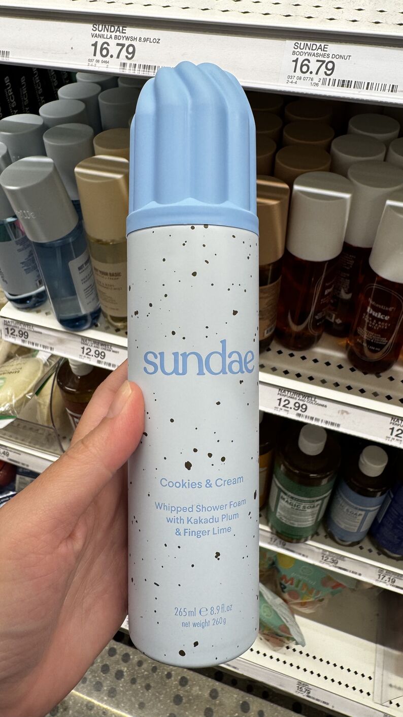 Target — Espuma de banho