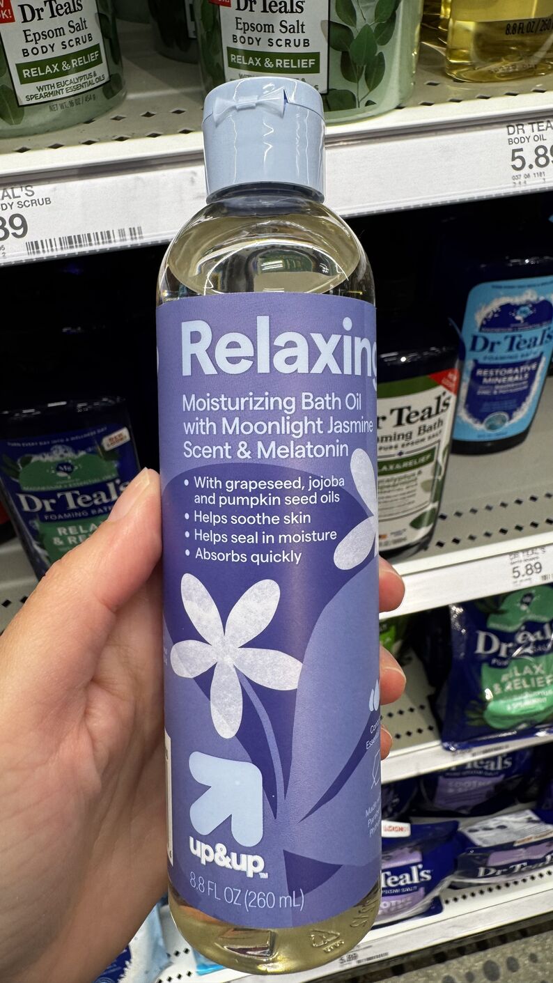 Target — Óleo de banho