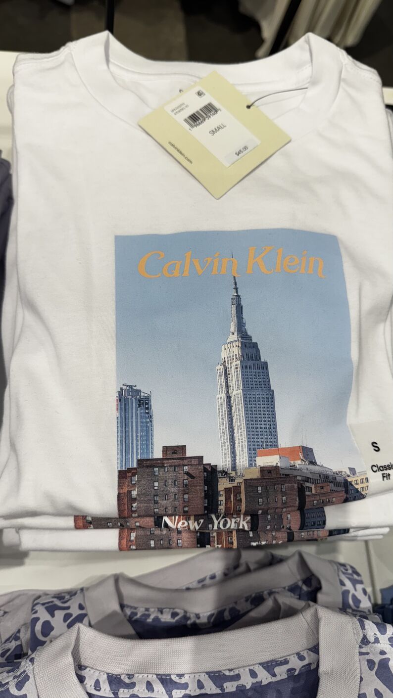 Calvin Klein — blusa feminina