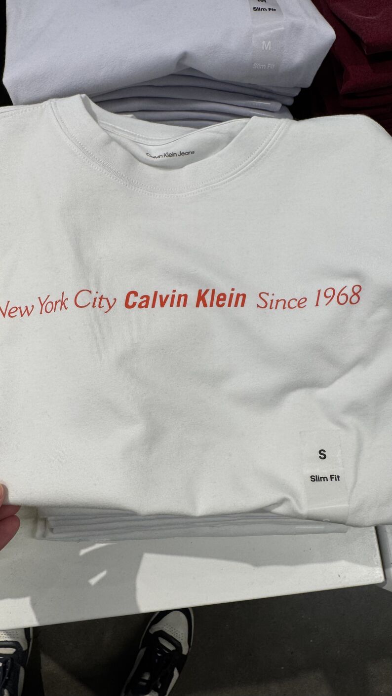 Calvin Klein — blusa feminina